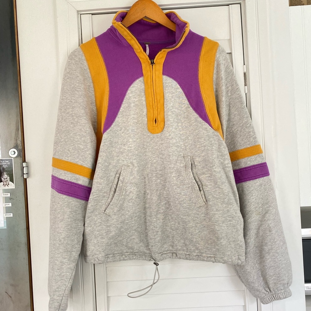 Free People Quarter zip Sweatshirt